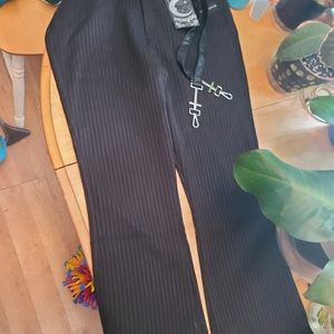NWT Killstar Corporate Misfits Pants Pinstripe